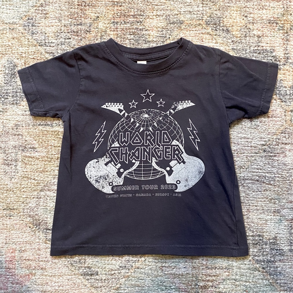 Rabbit Skins Short Sleeve World Changer Tour Toddler Unisex Tee Shirt